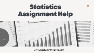 Statistics assignment help