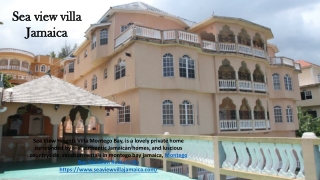 Jamaica Vacation Rental Villa By Owner