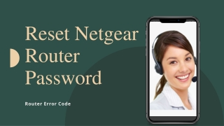Easiest Method to Reset Netgear Router Password