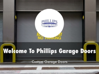 Detail Presentation About Phillips Garage Doors