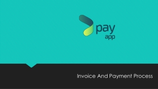 Invoice And Payment Process