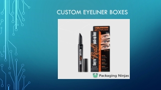 Get Custom Eyeliner Boxes Wholesale At PackagingNinjas