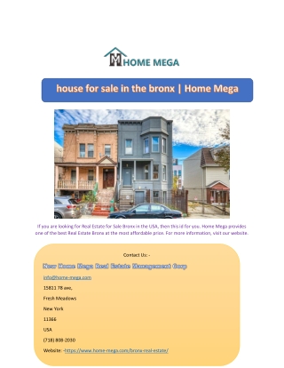 house for sale in the bronx | Home Mega