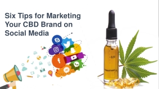 Six Tips for Marketing Your CBD Brand on Social Media