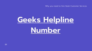 Why you need to hire Geek Customer Services?