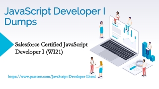 Salesforce JavaScript Developer I Exam Dumps