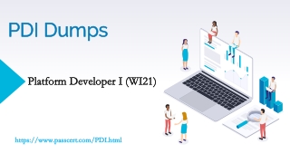 Platform Developer I PDI Exam Dumps