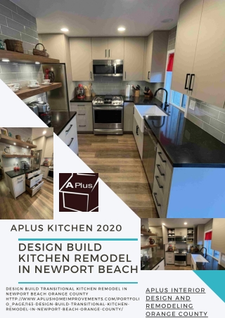 Design Build Kitchen Remodel in Newport Beach