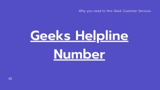 Why you need to hire Geek Customer Services?