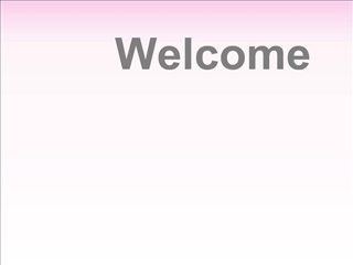 Welcome