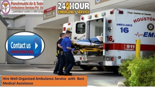 Contact for Immense Ambulance Service in Guwahati with Best Medical Treatment