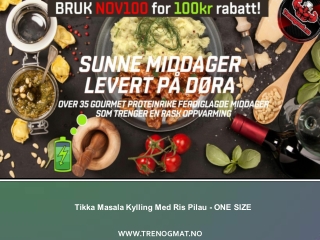 Tikka Masala Kylling Med Ris Pilau - ONE SIZE