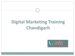 Digital Marketing Training in Chandigarh| INFOSIF