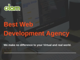 Best Web Development Agency