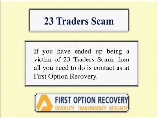 23 Traders scam | 23 Traders scams | 23 Traders Fraud