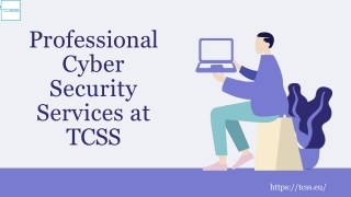Cyber Security Services and Solutions - TCSS