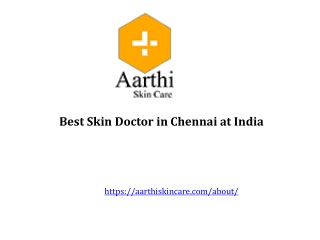 Best Skin Doctor in Chennai at India