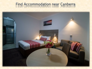 Find Accommodation near Canberra