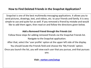 How to Find Deleted Friends in the Snapchat Application?