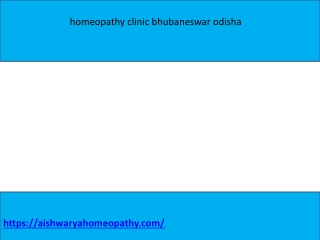 homeopathy clinic bhubaneswar odisha