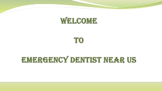 Emergency Dentist Houston