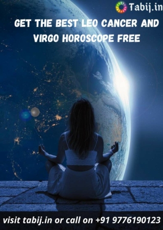 Get the best Leo cancer and Virgo Horoscope free