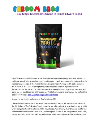 Buy Canadian Magic Shrooms Online