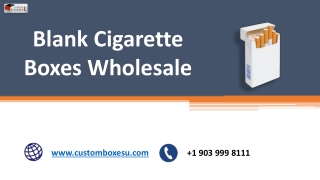 Make Your Own Blank Cigarette Boxes Wholesale With free Shipping Texas, USA