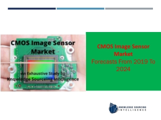 CMOS Image Sensor Market  to grow at a CAGR of  8.59%.  (2018-2024)