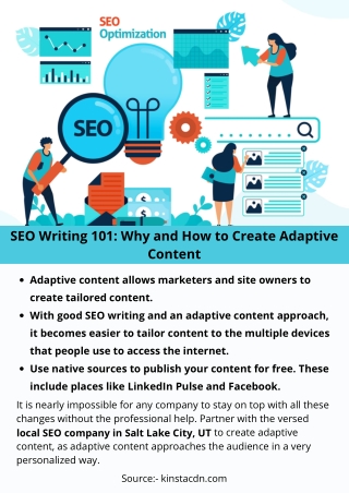 SEO Writing 101: Why and How to Create Adaptive Content