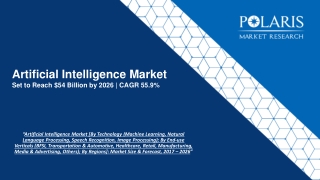 Artificial Intelligence Market Trends, Size, Growth and Forecast to 2026