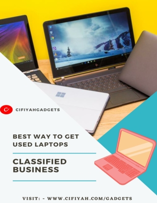 What is the best place to buy a used laptop?