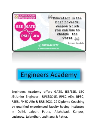 New best GATE coaching in Delhi