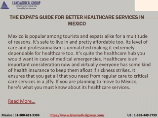 The Expat's Guide for Better Healthcare Services in Mexico