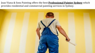 Professional Painter Sydney