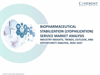 Biopharmaceutical Stabilization (Lyophilization) Service Market Analysis-2027