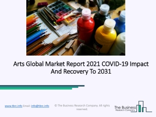 Arts Market 2021-2031: by Key players with Countries, Type, Application and Forecast