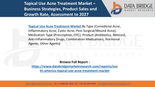 Topical Use Acne Treatment Market