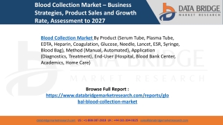 Blood Collection Market