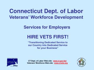 Connecticut Dept. of Labor Veterans’ Workforce Development