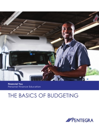 Pentegra The Basics of Budgeting