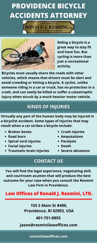 Providence Bicycle Accidents Attorney