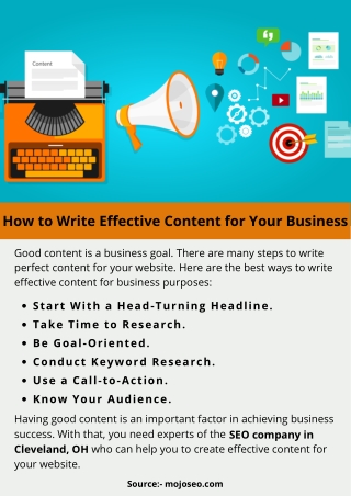 How to Write Effective Content for Your Business