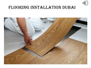 Flooring Installation Dubai