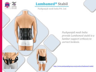 Lumbamed stabil | Pushpanjali medi India Pvt Ltd