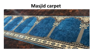 Masjid Carpet