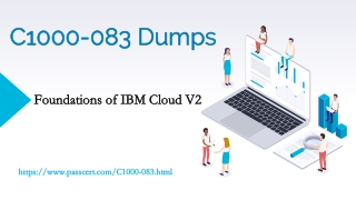 IBM Cloud V2 C1000-083 Dumps