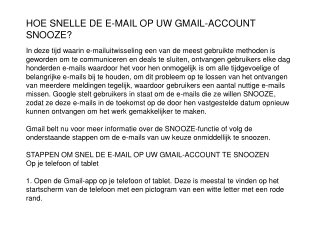 Gmail Telefoonnummer nederland