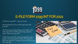 1099 INT Fillable Form  | 1099 INT Tax Form | Form 1099 Interest Income