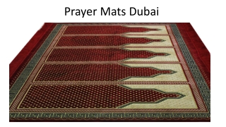 Prayer Mats Dubai